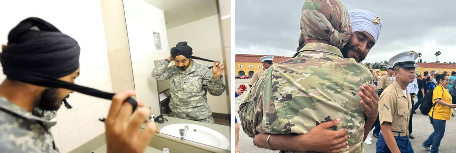 U.S. Marine Completes Basic Training While Adhering to Turban and Beard...