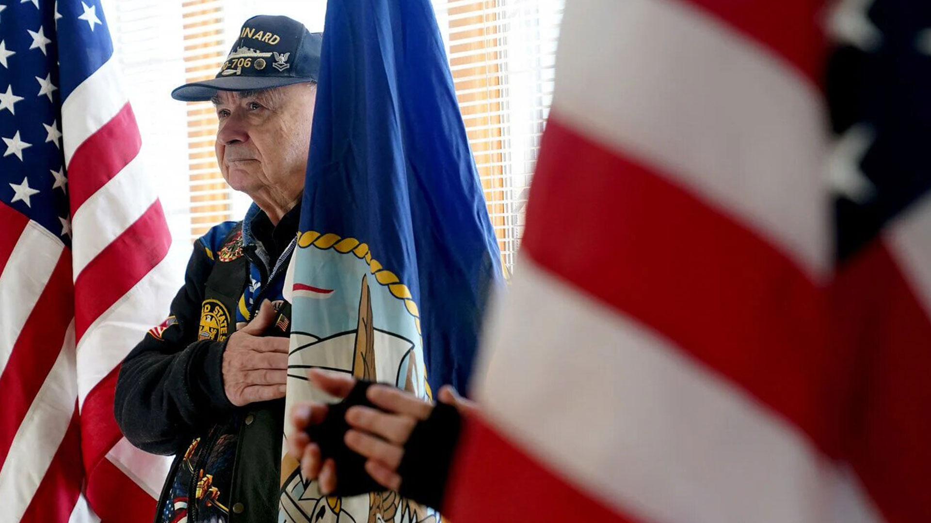 Vietnam Veterans Receive Special Pin to Mark Anniversary...